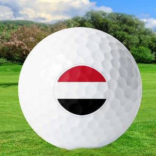 Yemen Golf Balls, Yemeni Flag / Patriots Balls