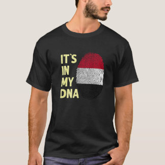 Yemen In My Dna Yemeni Flag Team Yemen  1 T-Shirt