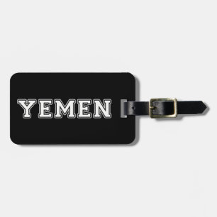 Yemen Luggage Tag