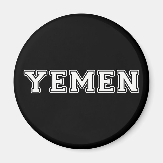 Yemen Magnet (Front)