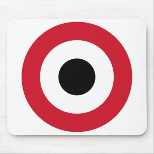 Yemeni Air Force Roundel Mouse Pad