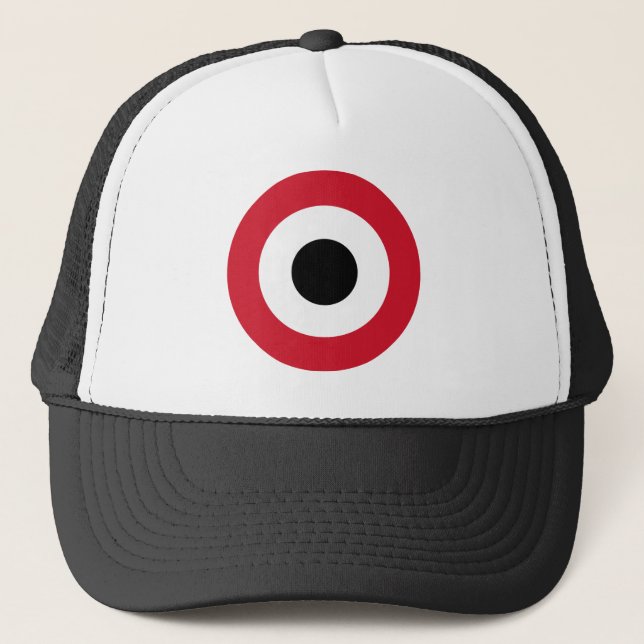 Yemeni Air Force Roundel Trucker Hat (Front)