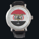 Yemeni Flag & Yemen fashion, Arabic No's /design Watch<br><div class="desc">WATCH: Yemen & Yemeni Flag fashion design - love my country,  travel,  holiday,  country patriots / sports fans</div>