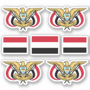 Yemeni national symbols /emblem and flag