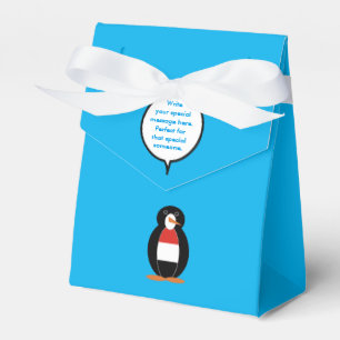 Yemeni Talking Ms. Penguin Personalised Favour Box