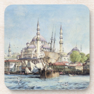 Yeni Jami and St. Sophia from the Golden Horn, pla Coaster