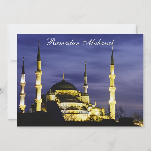 Yeni Valide Mosque Invitation (Front)