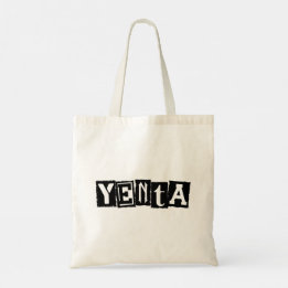 Yenta Yiddish Humour Tote Bag