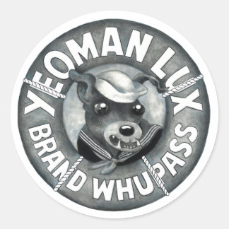 Yeoman Lux Classic Round Sticker