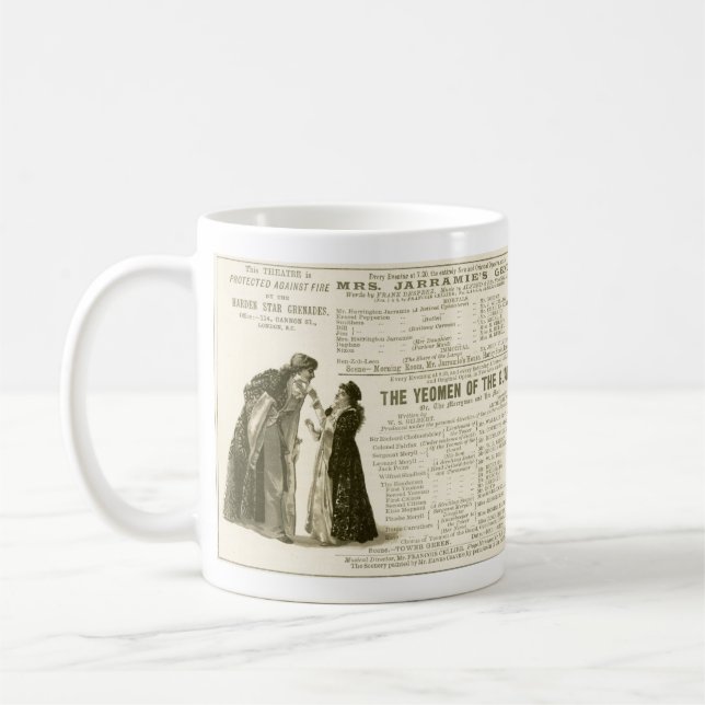 Yeomen of the Guard Cast Coffee Mug (Left)