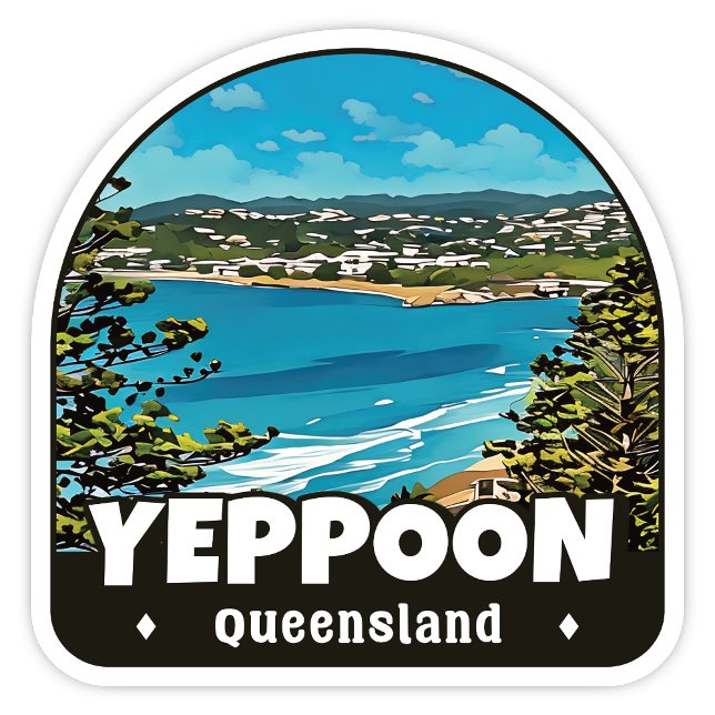 Yeppoon, Queensland Australia Sticker (Yeppoon Queensland Sticker)
