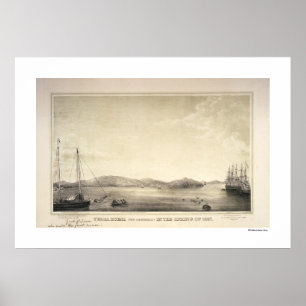 Yerba Buena (now San Francisco) Spring 1837 Poster