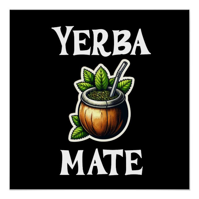 Yerba Mate Poster (Front)