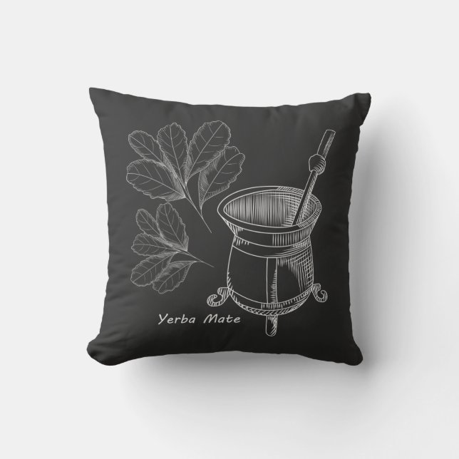 Yerbamate Bombilla  Cushion (Front)