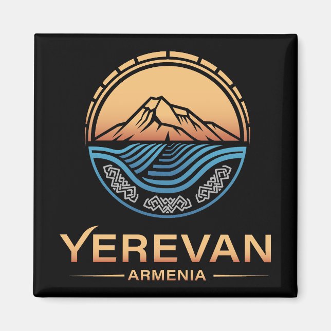 Yerevan Armenia Magnet (Front)