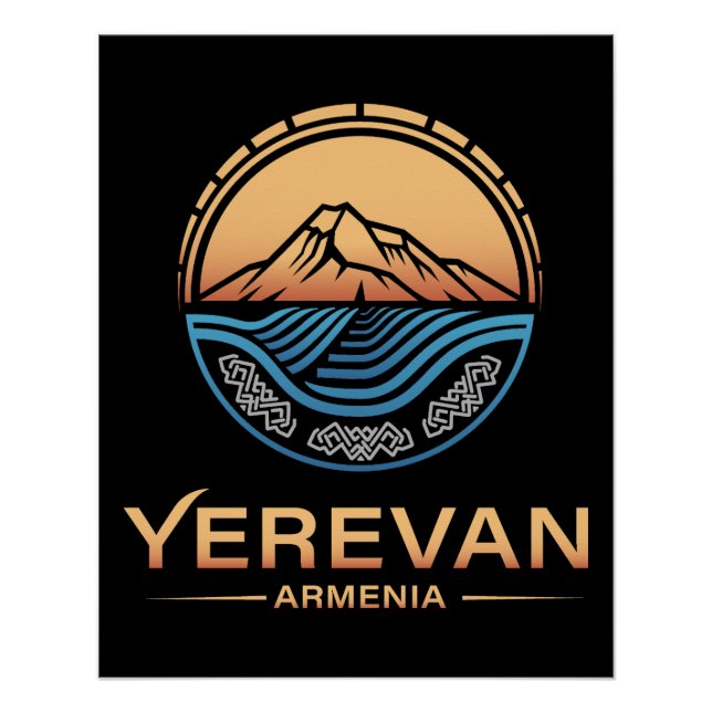 Yerevan Armenia Poster (Front)
