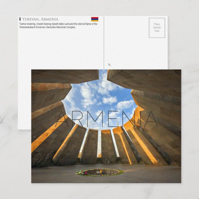 Yerevan, Armenia Travel Postcard (Front/Back)