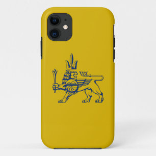 Yerevan city lion symbol Coat arms flag Armenia e iPhone 11 Case