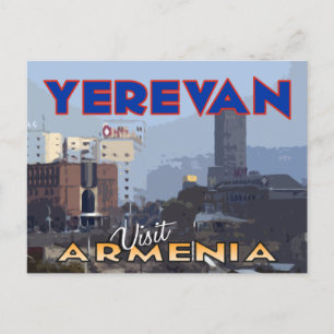 Yerevan, Visit Armenia postcard