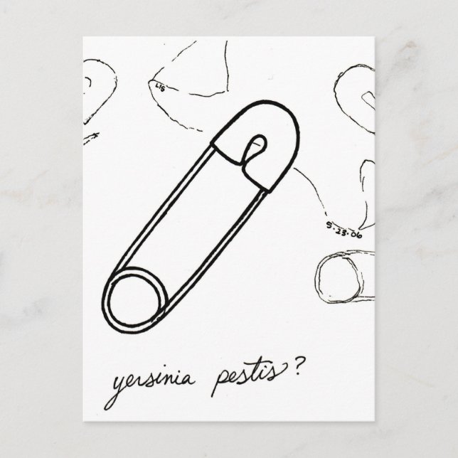 Yersinia Pestis postcard (Front)