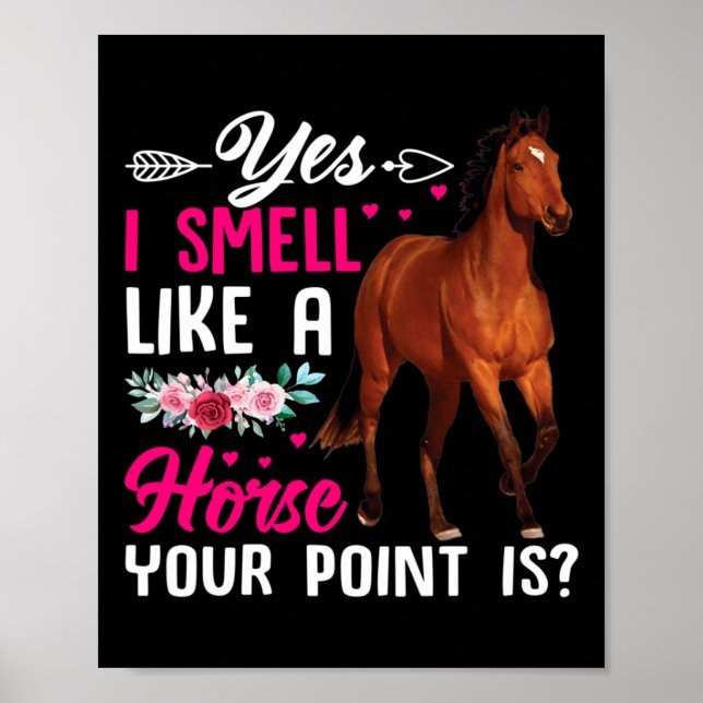 Yes1  horse lovers poster (Front)