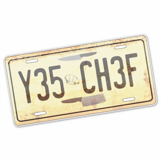 YES CHEF Cool Weathered Text Quote (Front)