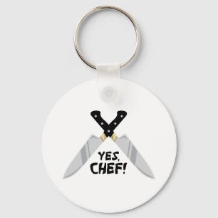 Yes Chef Key Ring