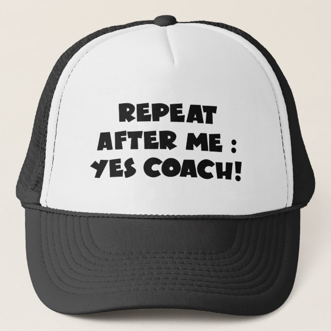 Yes Coach Trucker Hat (Front)