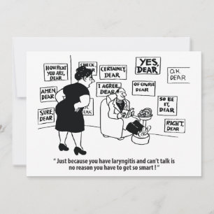 Yes Dear, Black And White Cartoon Humour, Save The Date
