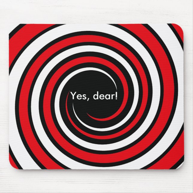 yes dear mouse pad (Front)