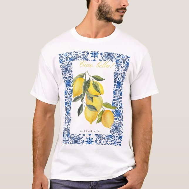 Yes Dolce Vita Basic T-shirt (Front)