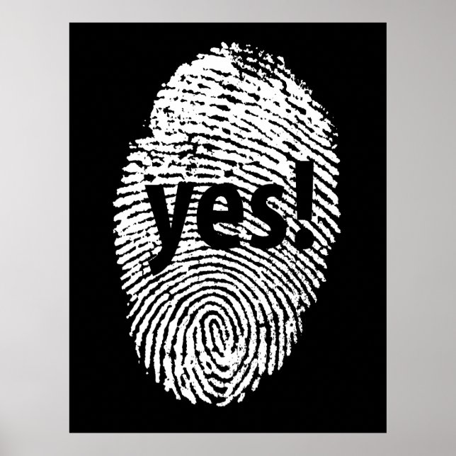 Yes: finger print (Front)