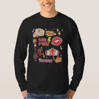 Yes Girl Women Power Feminist International Wome T-Shirt