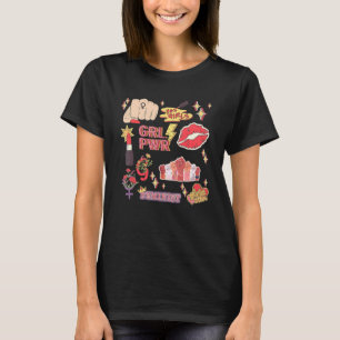 Yes Girl Women Power Feminist International Wome T-Shirt