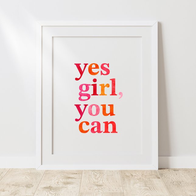 Yes girl, you can poster (Creator Uploaded)