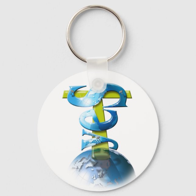 Yes God Key Ring (Front)