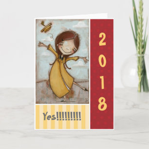 Yes!!!! - Graduation card