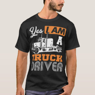 Yes I Am A Driver Semi cute workout shirt culture