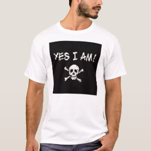 Yes I Am A Pirate Basic T-Shirt