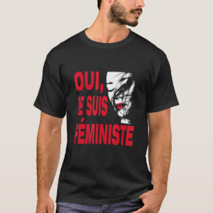 Yes, I am feminist, for engaged men and women_2 T-Shirt
