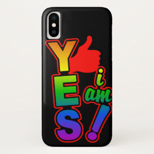 YES I AM phone cases
