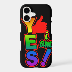 YES I AM phone cases