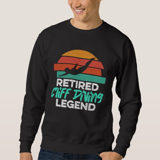 Yes I Do Have A Retirement Plan I Plan On Jumping  Sweatshirt (Front)
