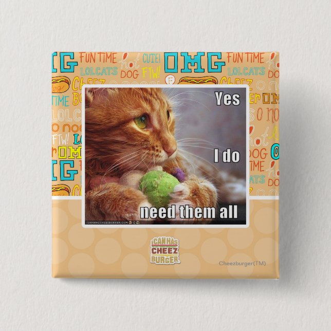 Yes I do need them all 15 Cm Square Badge (Front)