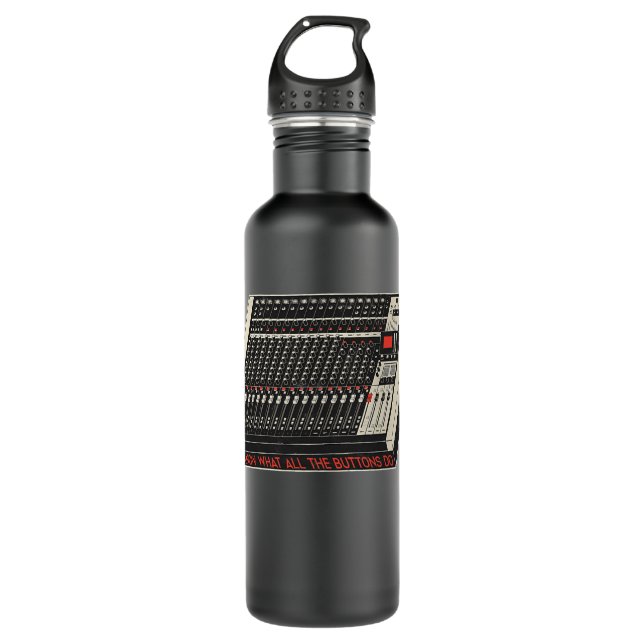 Yes I know what all the buttons do Sound Audio 710 Ml Water Bottle (Front)