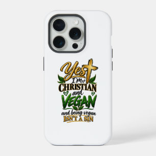 Yes I’m Christian and vegan… iPhone 15 Pro Case