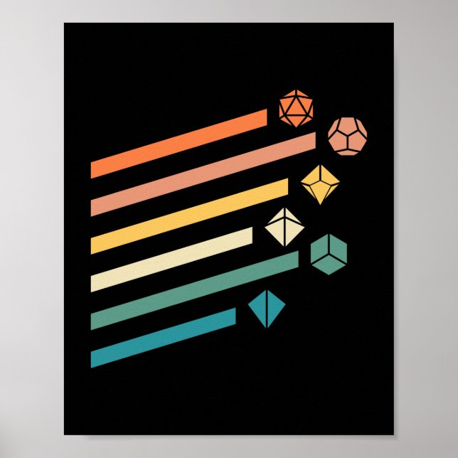 Yes I Really Do Need All These Dice Tabletop RPG Poster (Front)