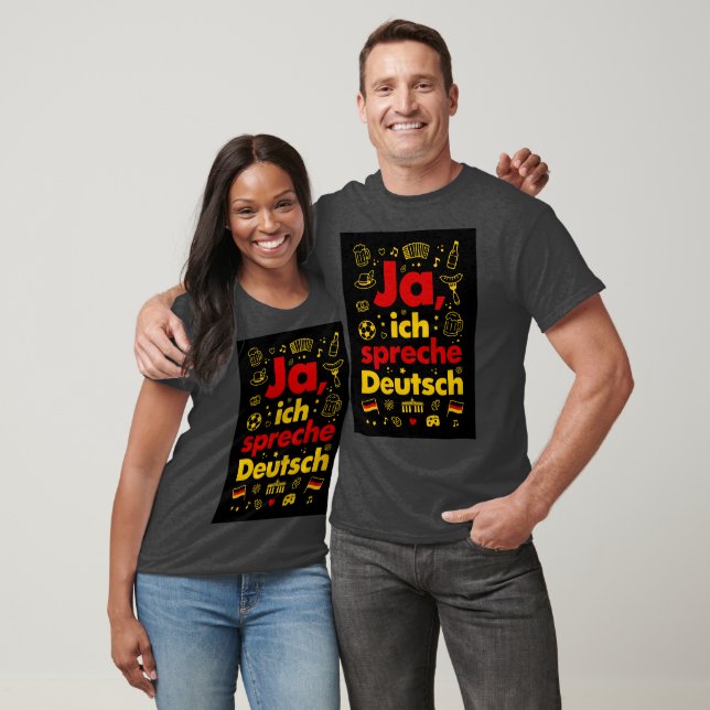 Yes, I Speak German T-Shirt (Unisex)