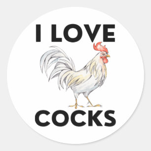 Yes I Talk To Chickens Farmer Life Chicken Lover I Classic Round Sticker