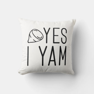 Yes I Yam Cushion